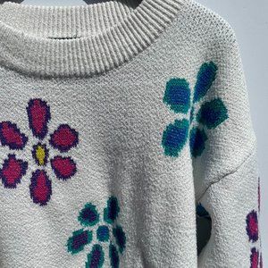 Wild Fable Flower Printed Sweater